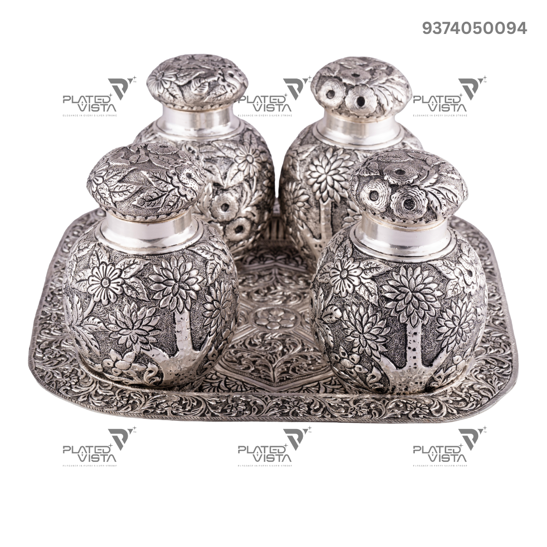Handcrafted Silver-Plated Bowl