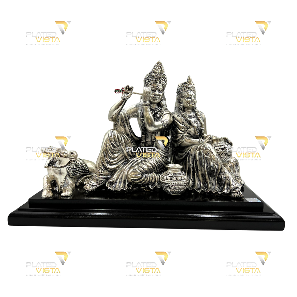 999 SILVER GIFTING RADHA KRISHNA BIG