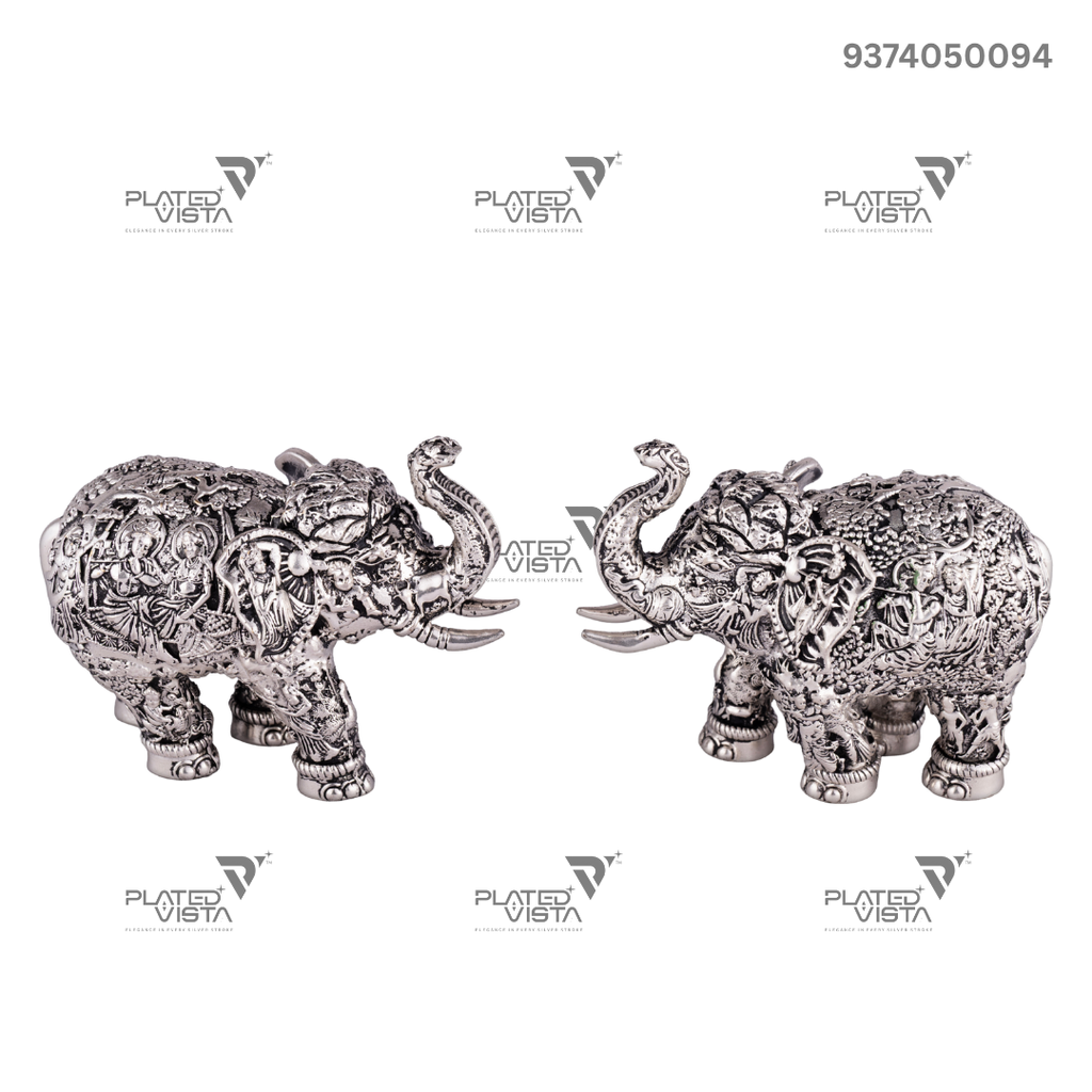 925 Pure Silver Designer Elephant