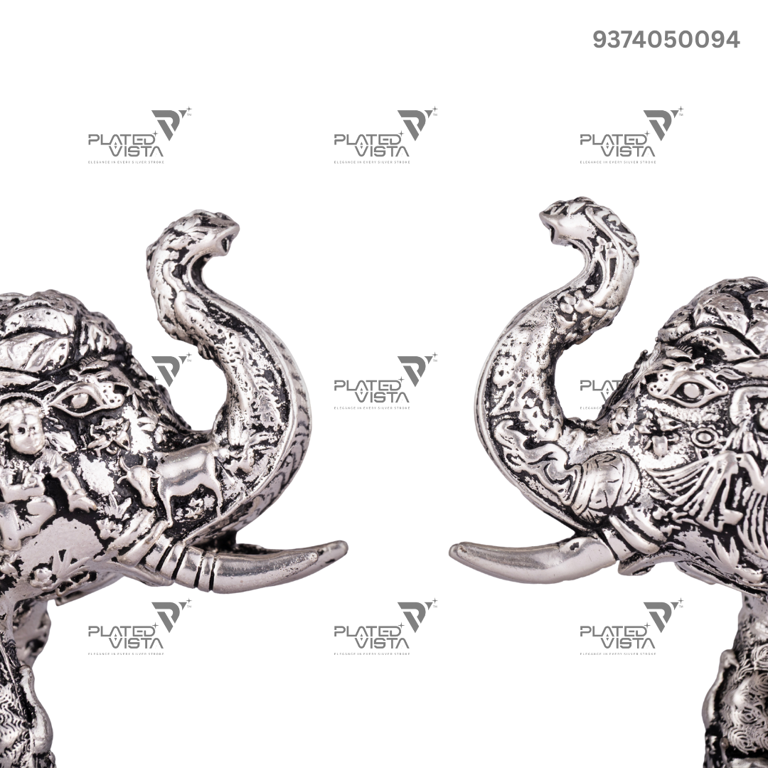 925 Pure Silver Designer Elephant