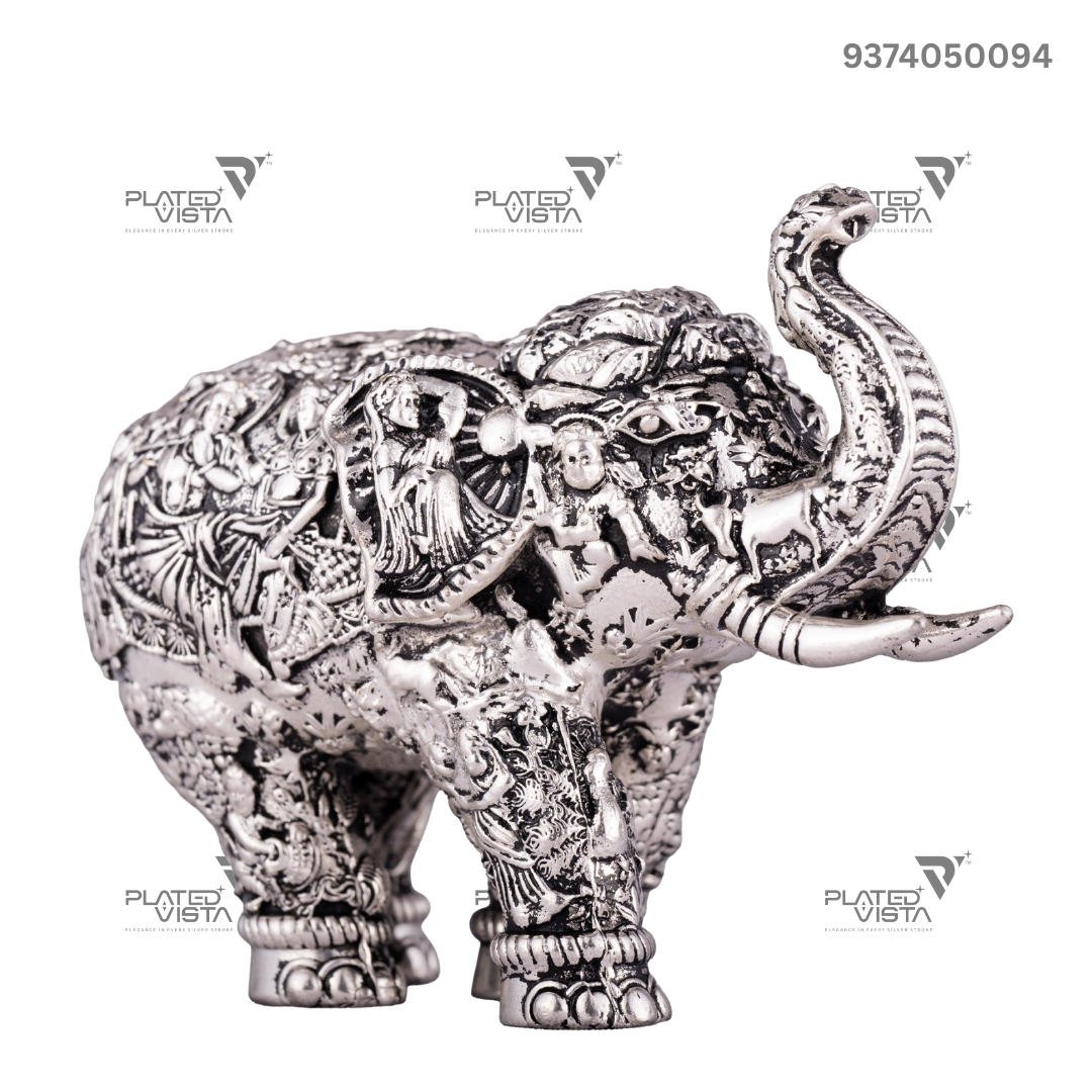 925 Pure Silver Designer Elephant