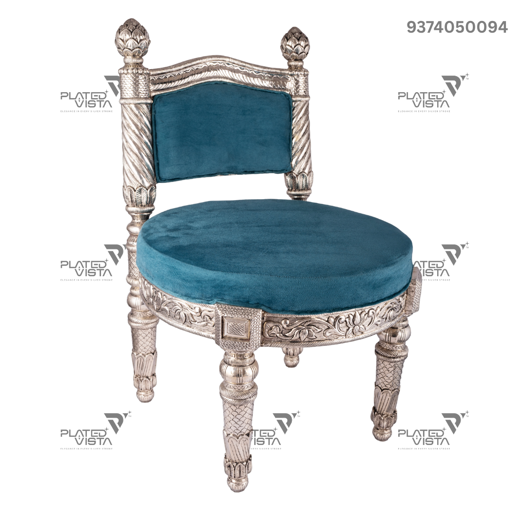 German Silver Chair