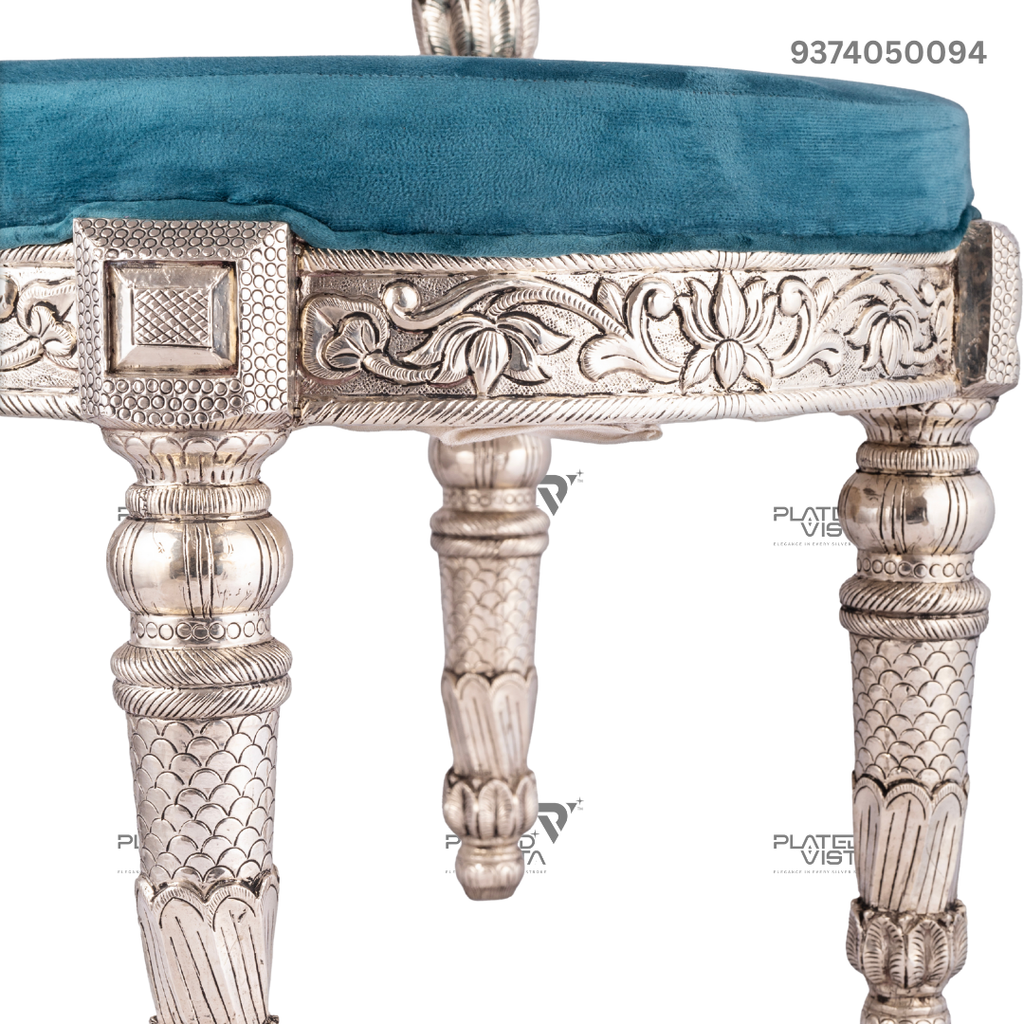 German Silver Chair
