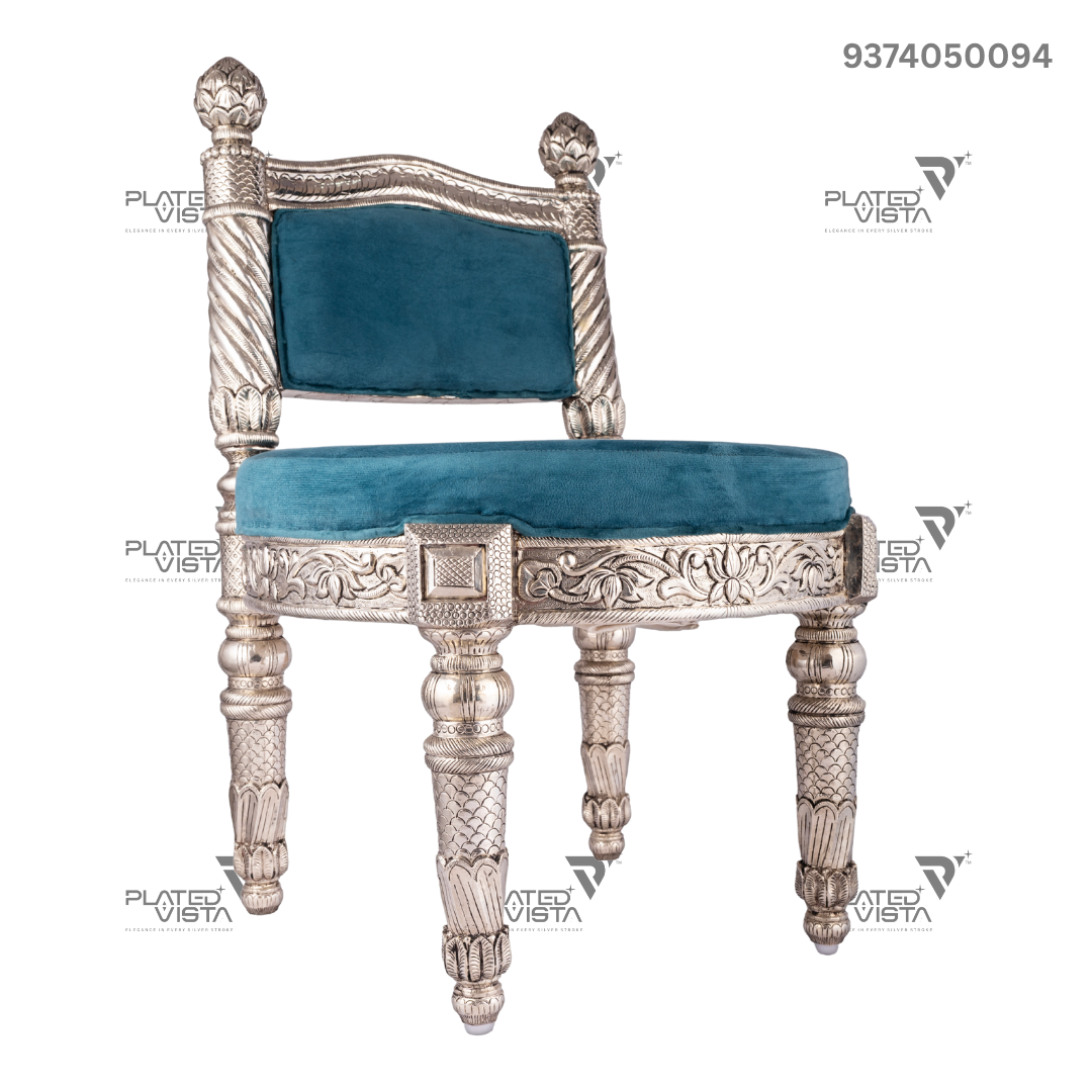 German Silver Chair