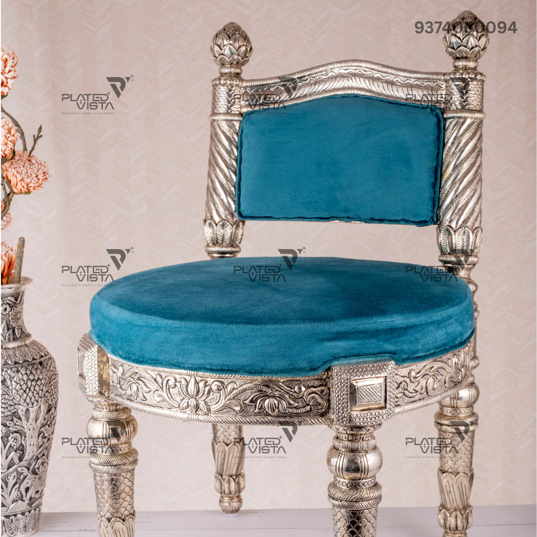 German Silver Chair