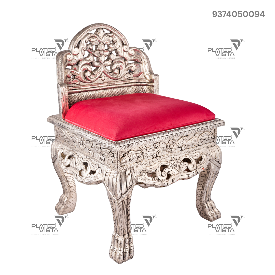 German Silver Chair,