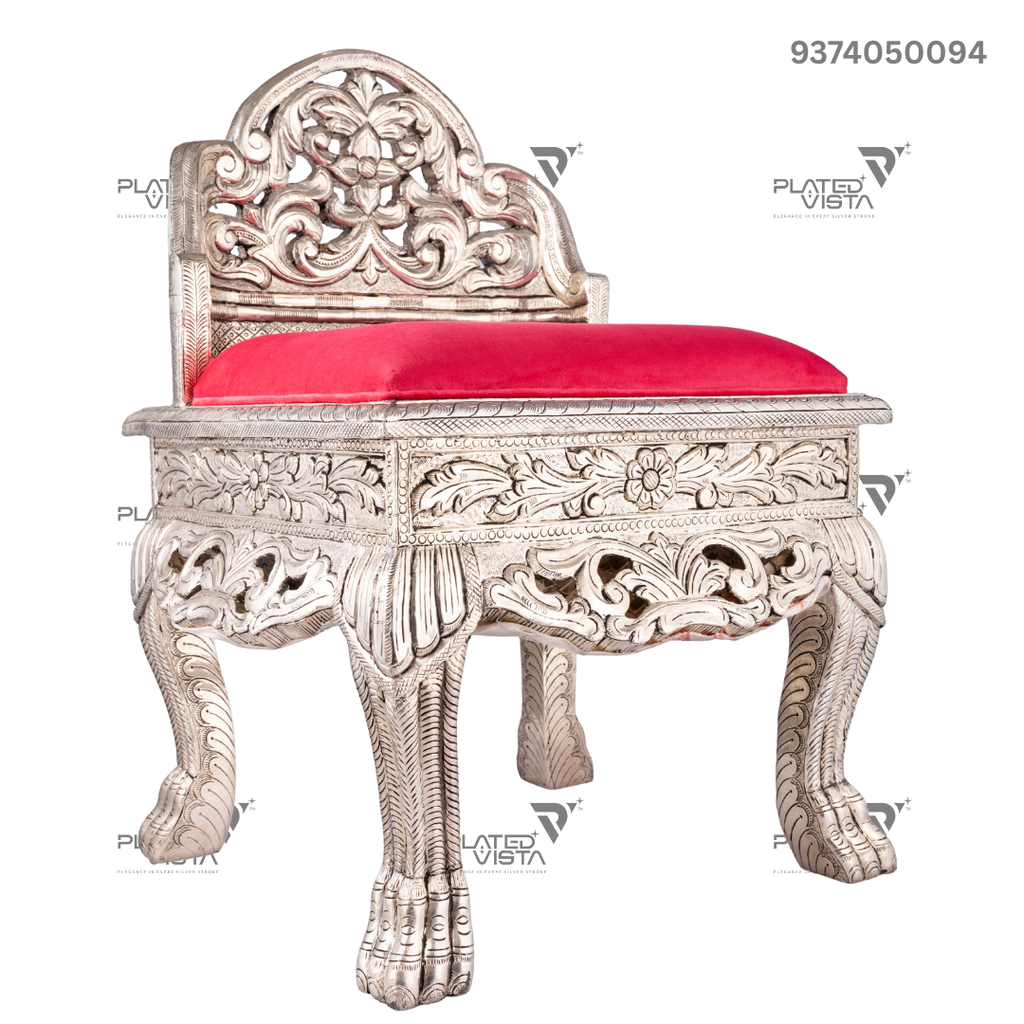 German Silver Chair,
