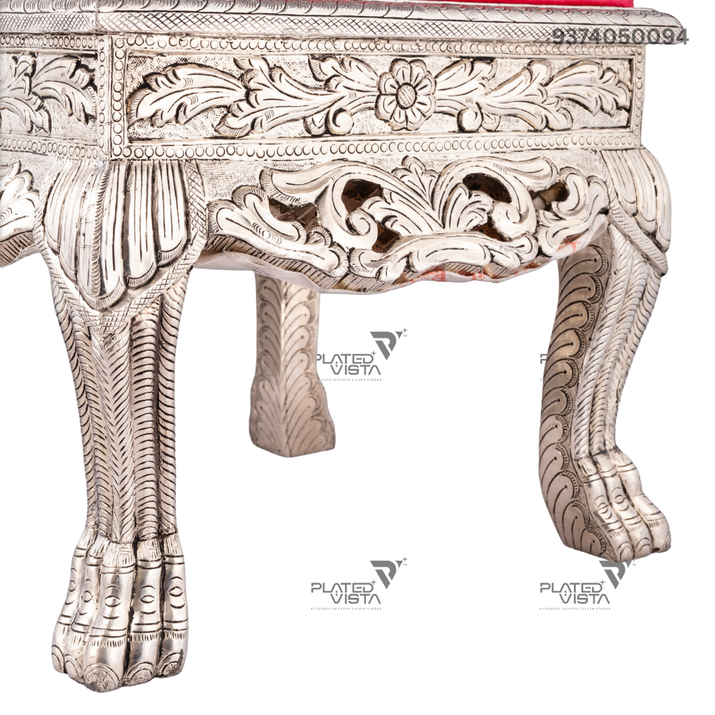 German Silver Chair,