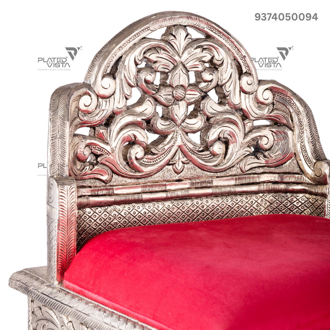 German Silver Chair,