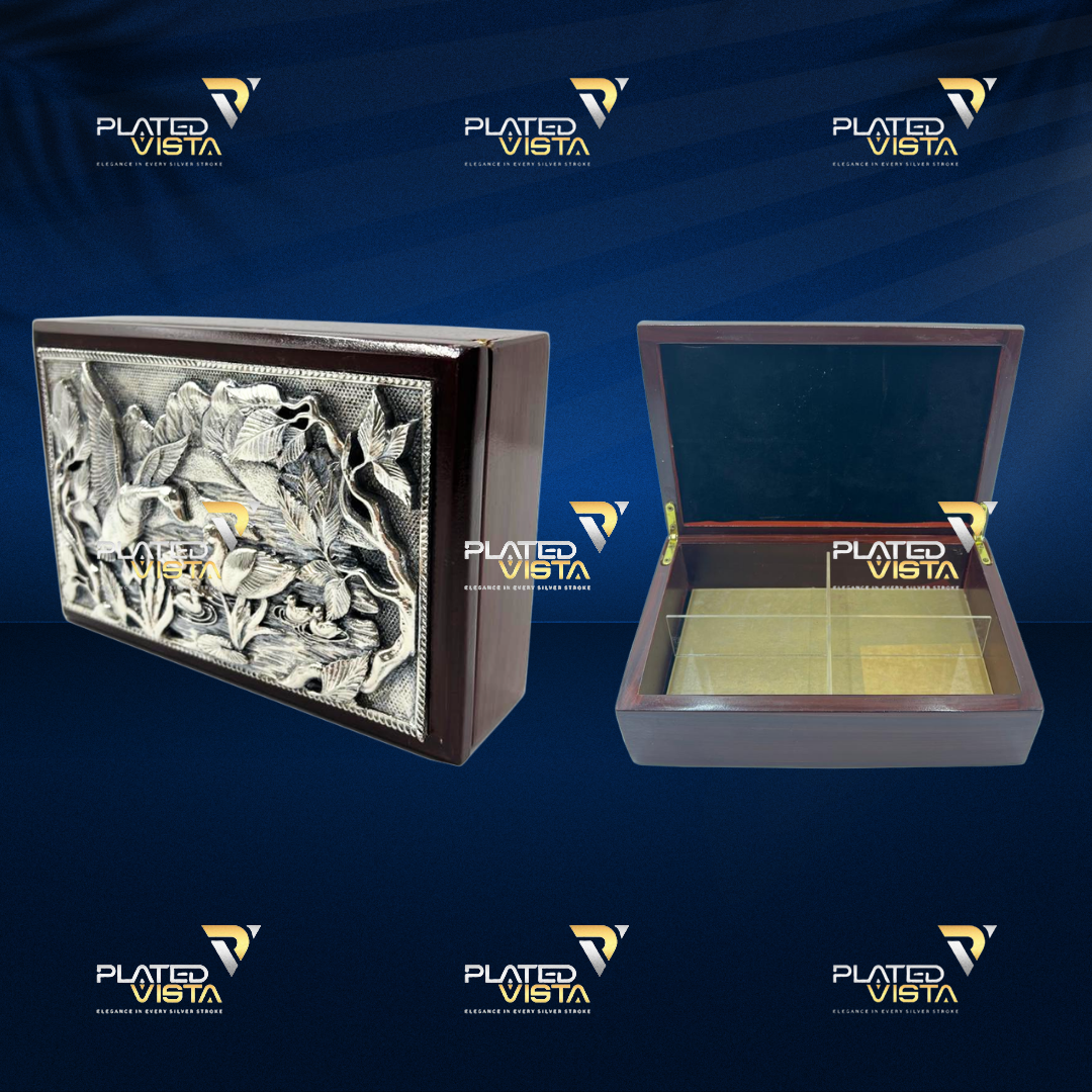 999 SILVER GIFTING DRY FRUIT BOX MEDIUM