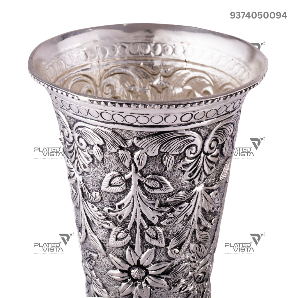 Antique Silver Vases/Flower Pots