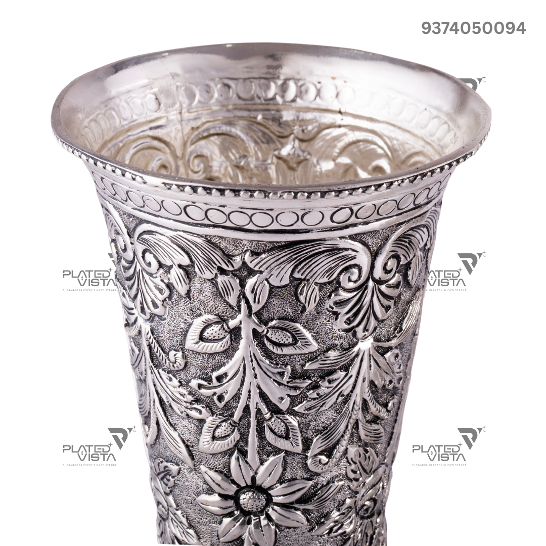 Antique Silver Vases/Flower Pots