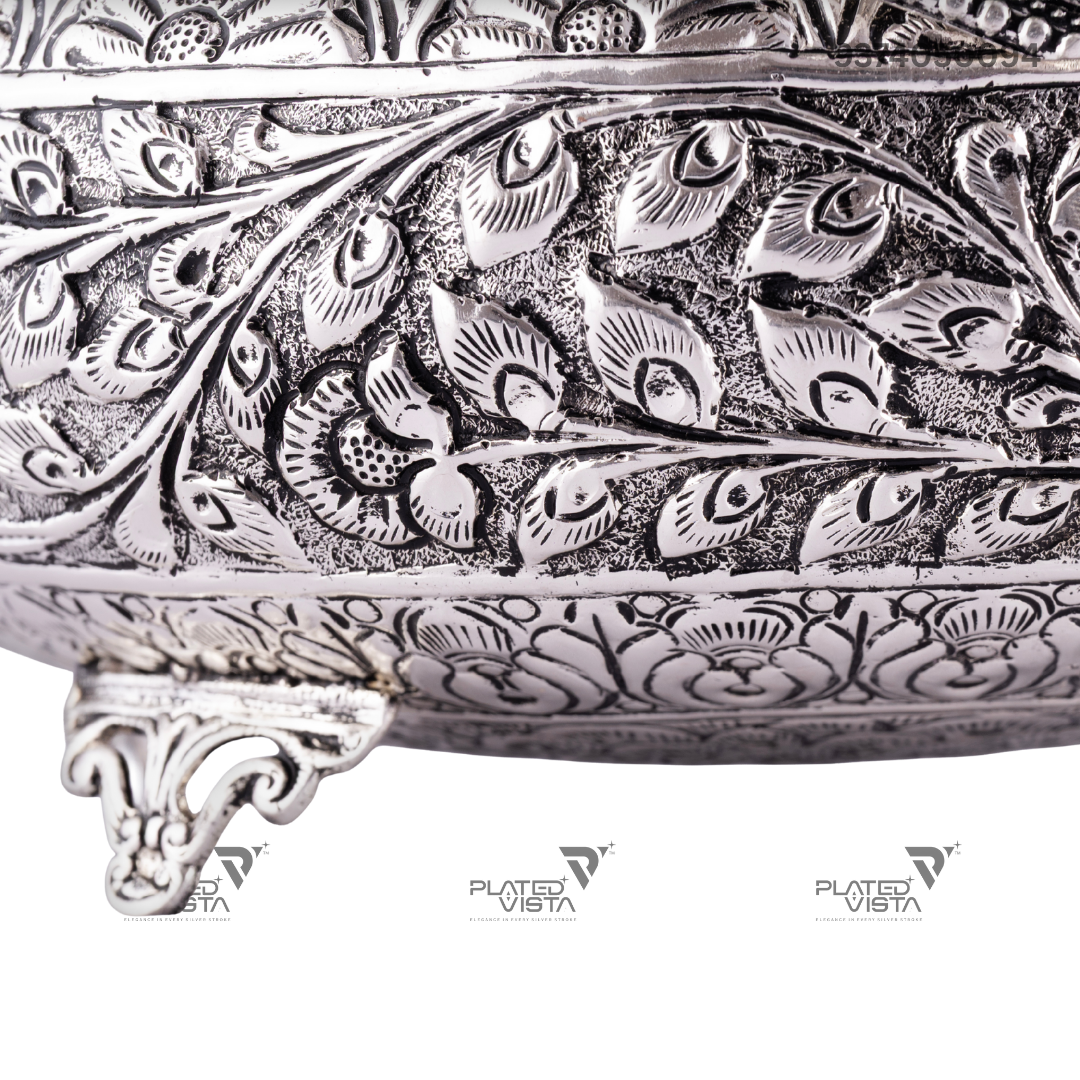 Silver Decorative Bowl/Urli