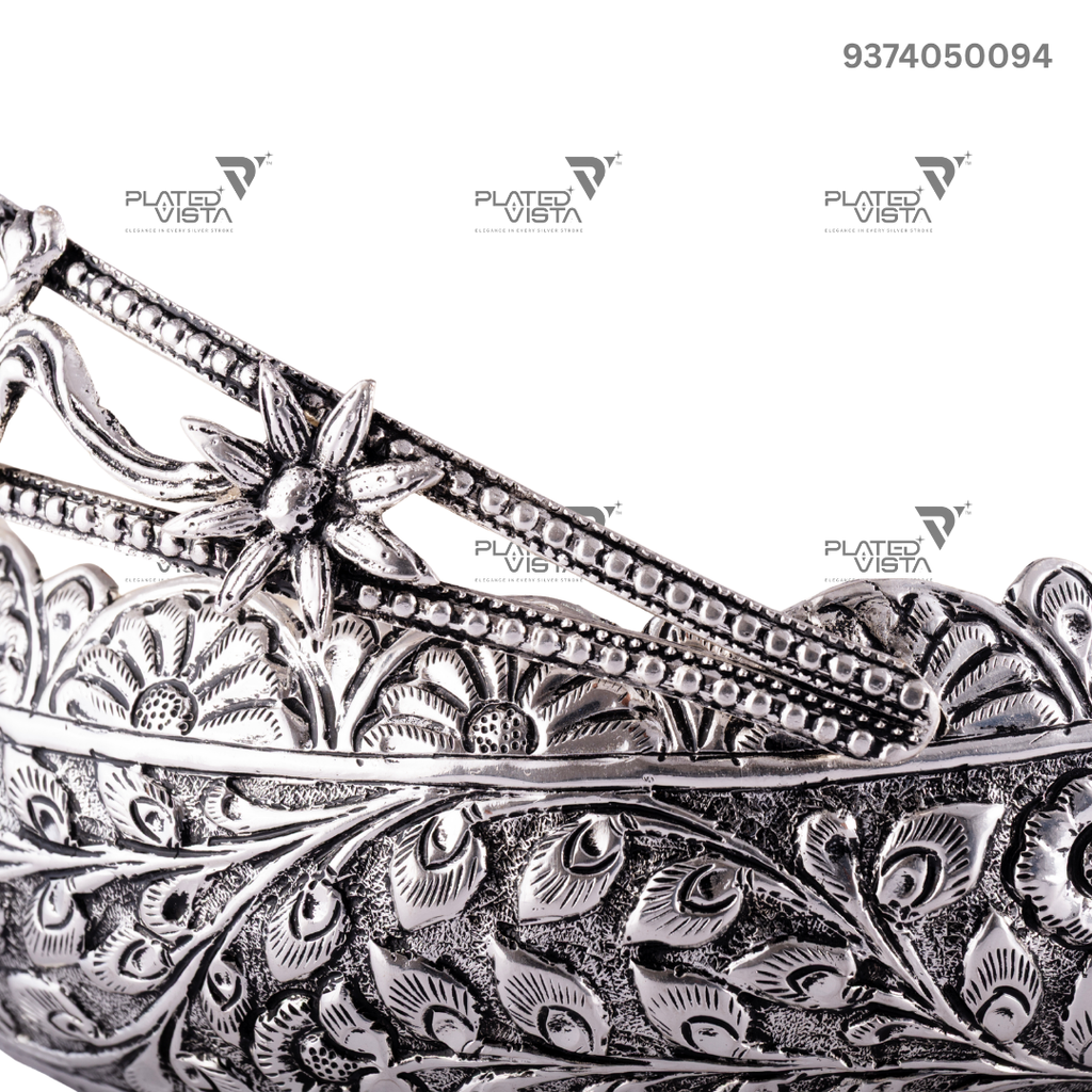 Silver Decorative Bowl/Urli