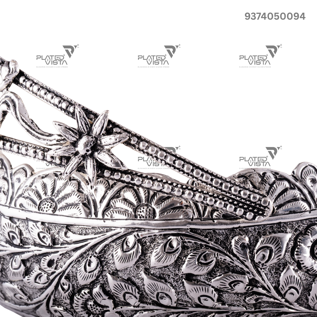 Silver Decorative Bowl/Urli
