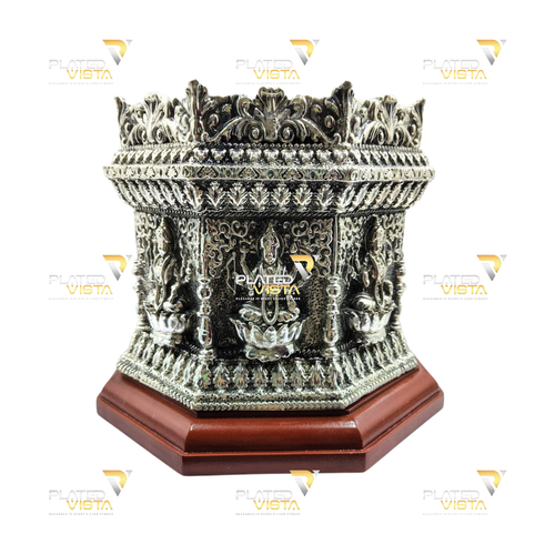999 SILVER GIFTING ASTHA LAXMI TULSI POT