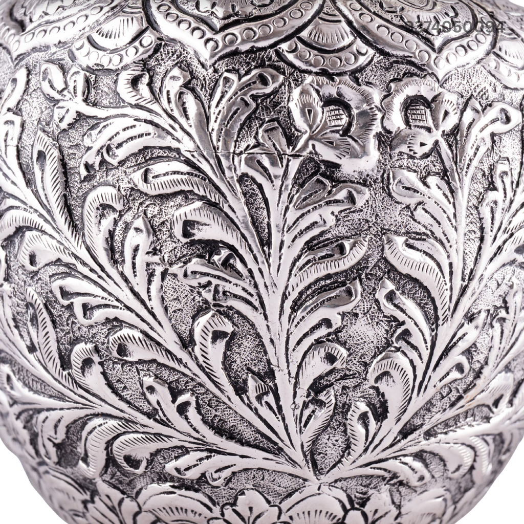 Acanthus Design Oxidised Silver Gagar