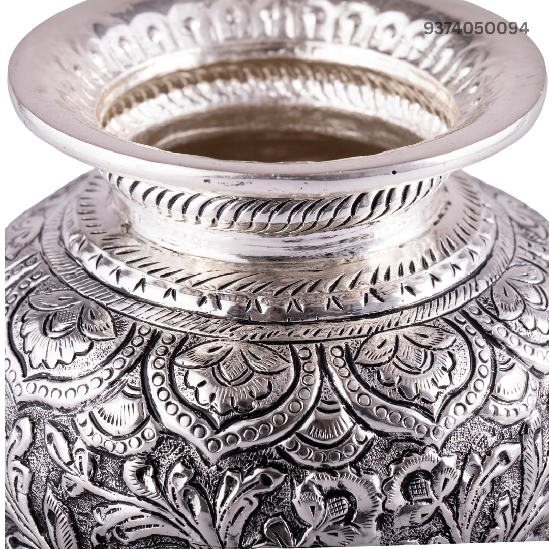 Acanthus Design Oxidised Silver Gagar